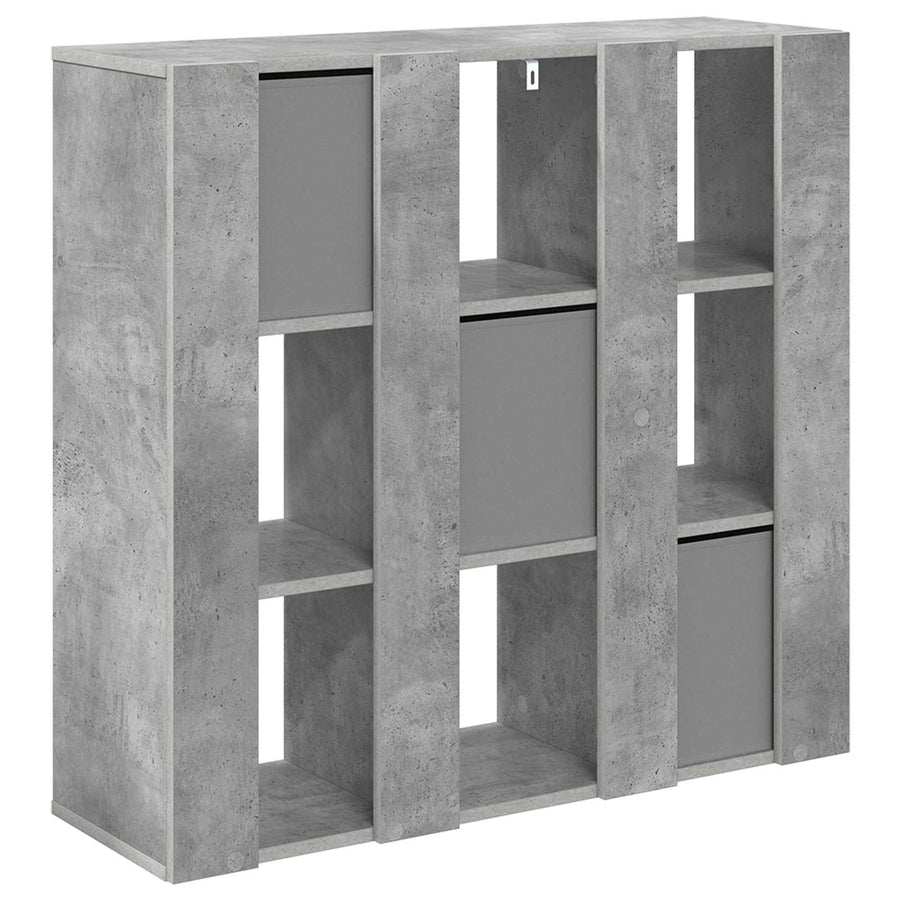 Dressoir met lade Beton Grijs 88,5 x 29 x 84,5 cm