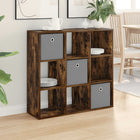 Sideboard with drawer Smoked oak 88.5 x 29 x 84.5 cm