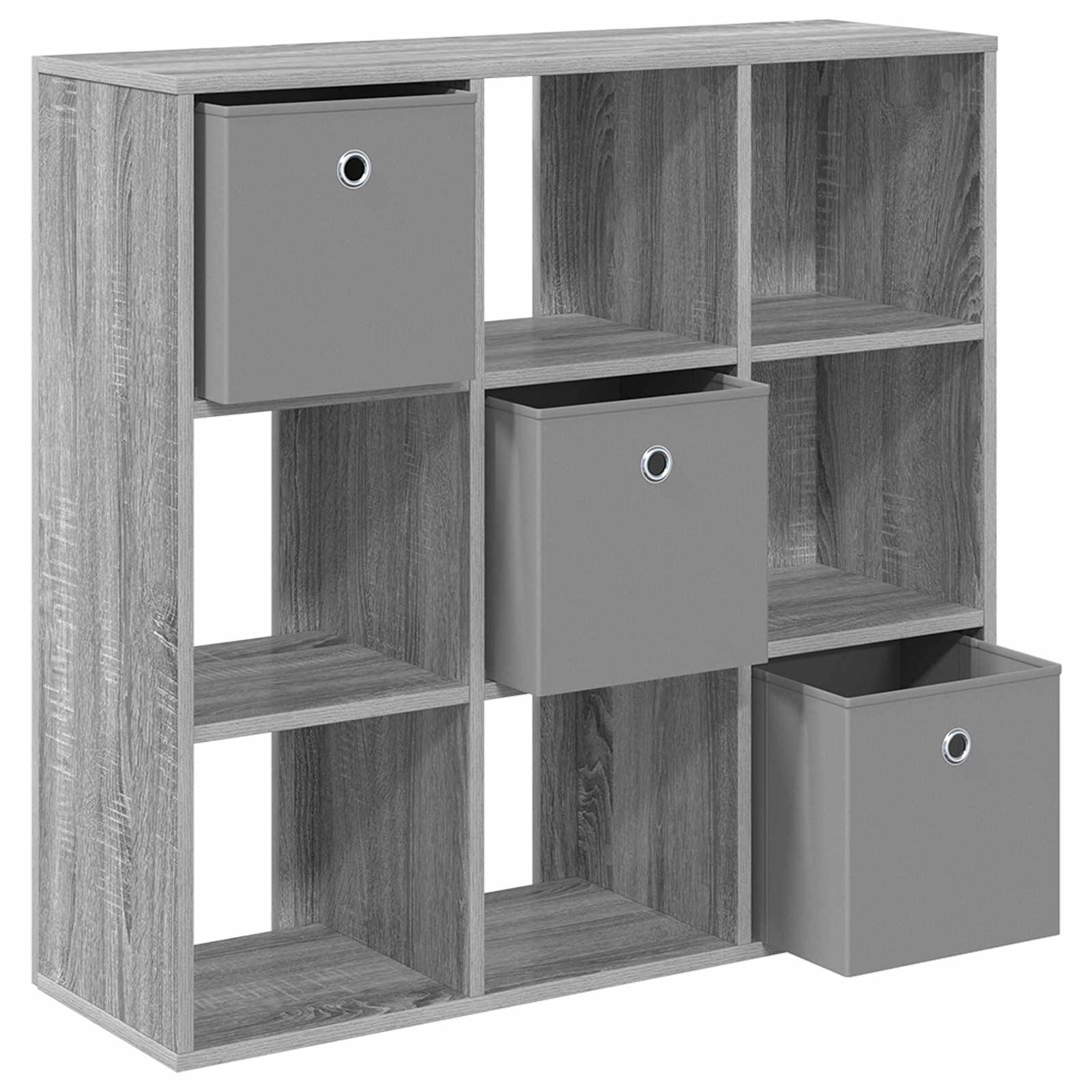 Dressoir met lade Grijs Sonoma 88,5 x 29 x 84,5 cm