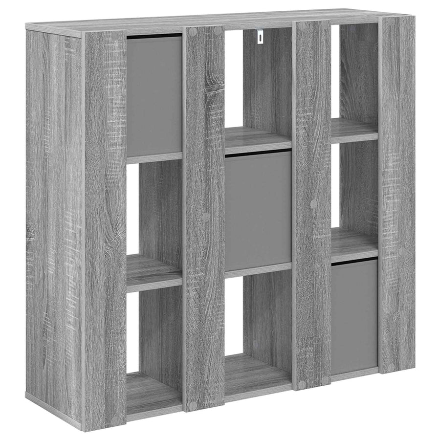 Dressoir met lade Grijs Sonoma 88,5 x 29 x 84,5 cm