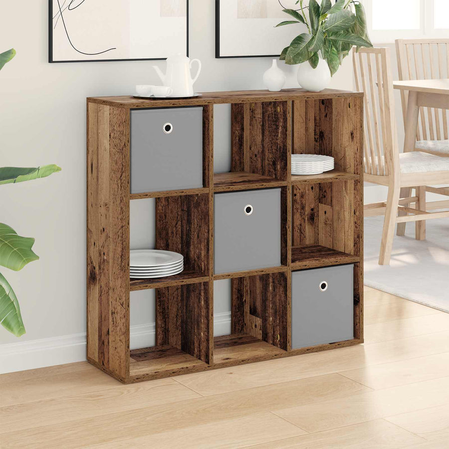 Dressoir met lade Oudhout 88,5 x 29 x 84,5 cm