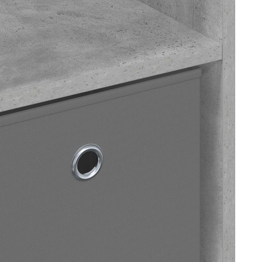 Dressoir met lade Beton Grijs 102 x 31 x 99,5 cm
