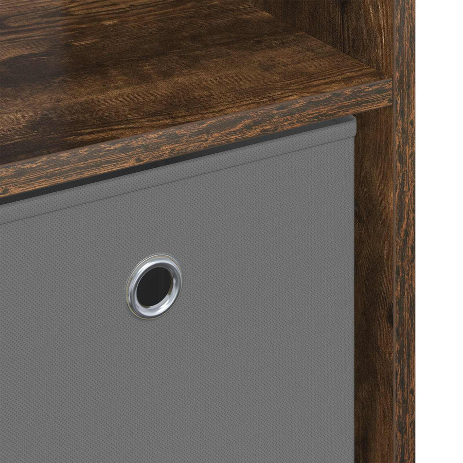 Dressoir met lade Gerookt eiken 102 x 31 x 99,5 cm