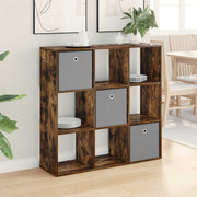 Dressoir gerookt eiken 102x31x99,5 cm