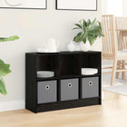 Sideboard with Drawer Black Oak 73.5 x 22.5 x 53.5 cm