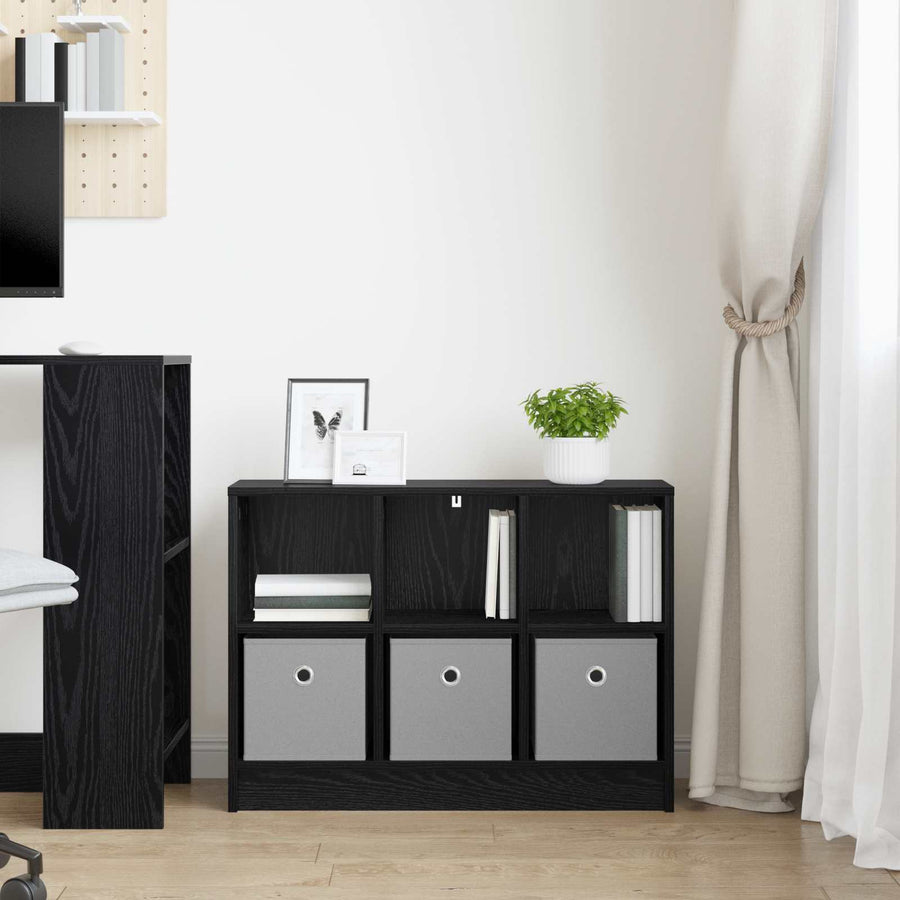 Dressoir met lade Zwart Eiken 73,5 x 22,5 x 53,5 cm