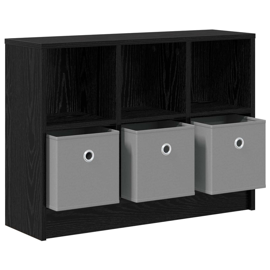 Dressoir met lade Zwart Eiken 73,5 x 22,5 x 53,5 cm
