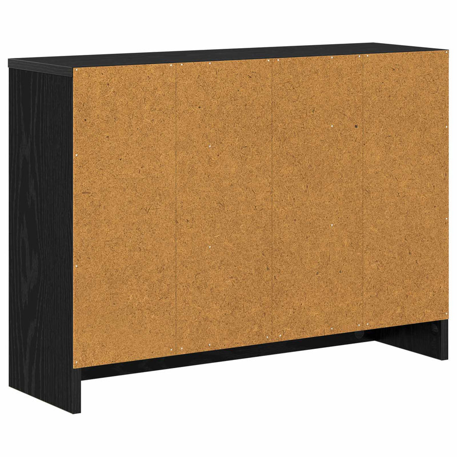 Dressoir met lade Zwart Eiken 73,5 x 22,5 x 53,5 cm