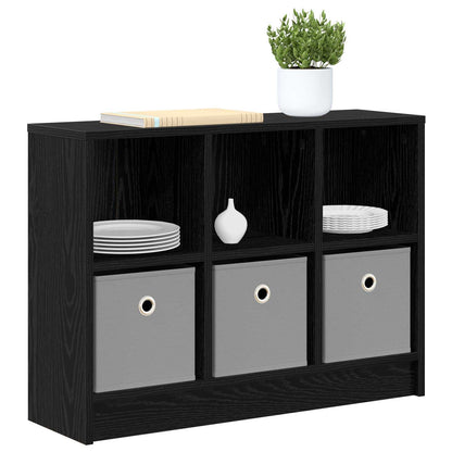 Dressoir met lade Zwart Eiken 73,5 x 22,5 x 53,5 cm