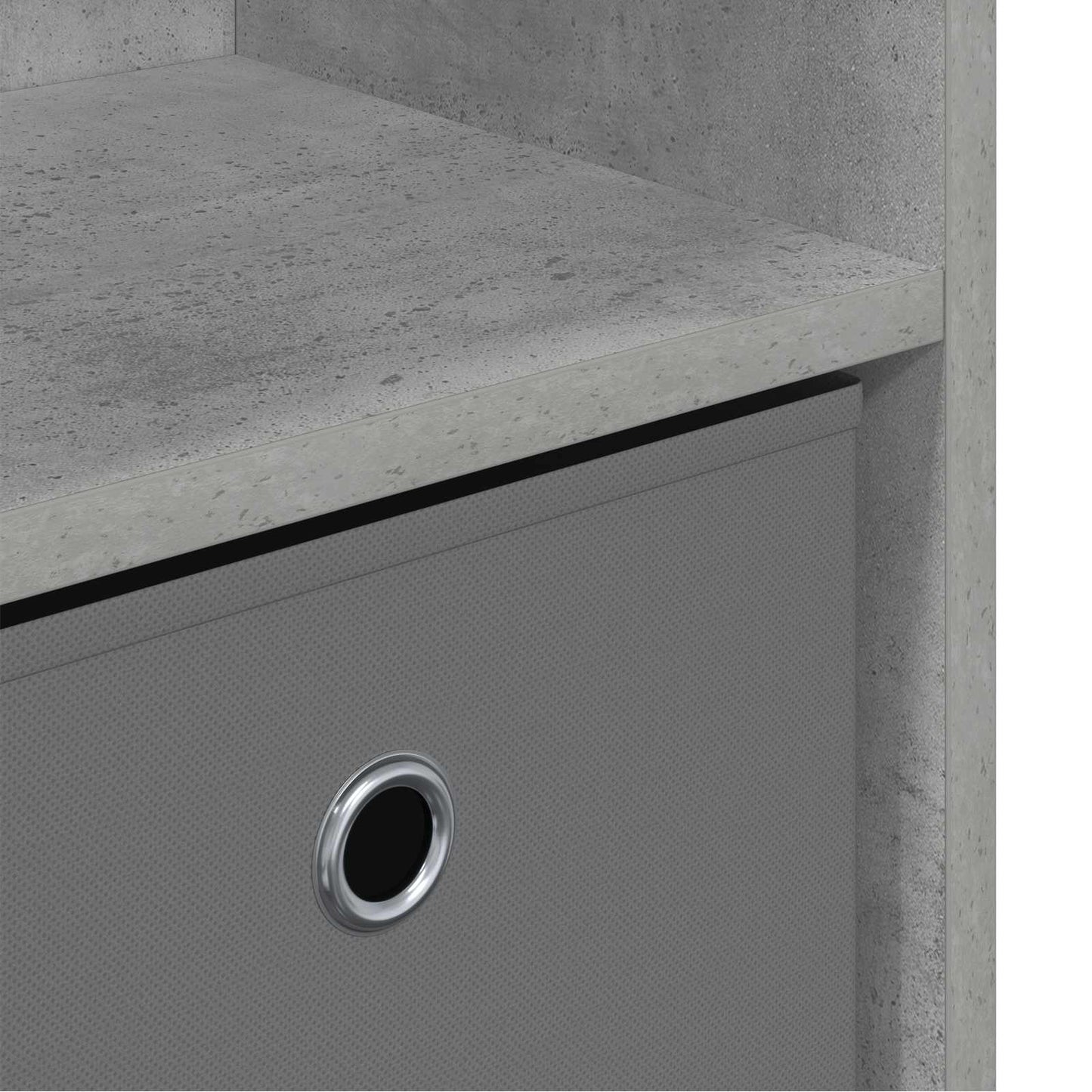 Dressoir met lade Beton Grijs 73,5 x 22,5 x 53,5 cm