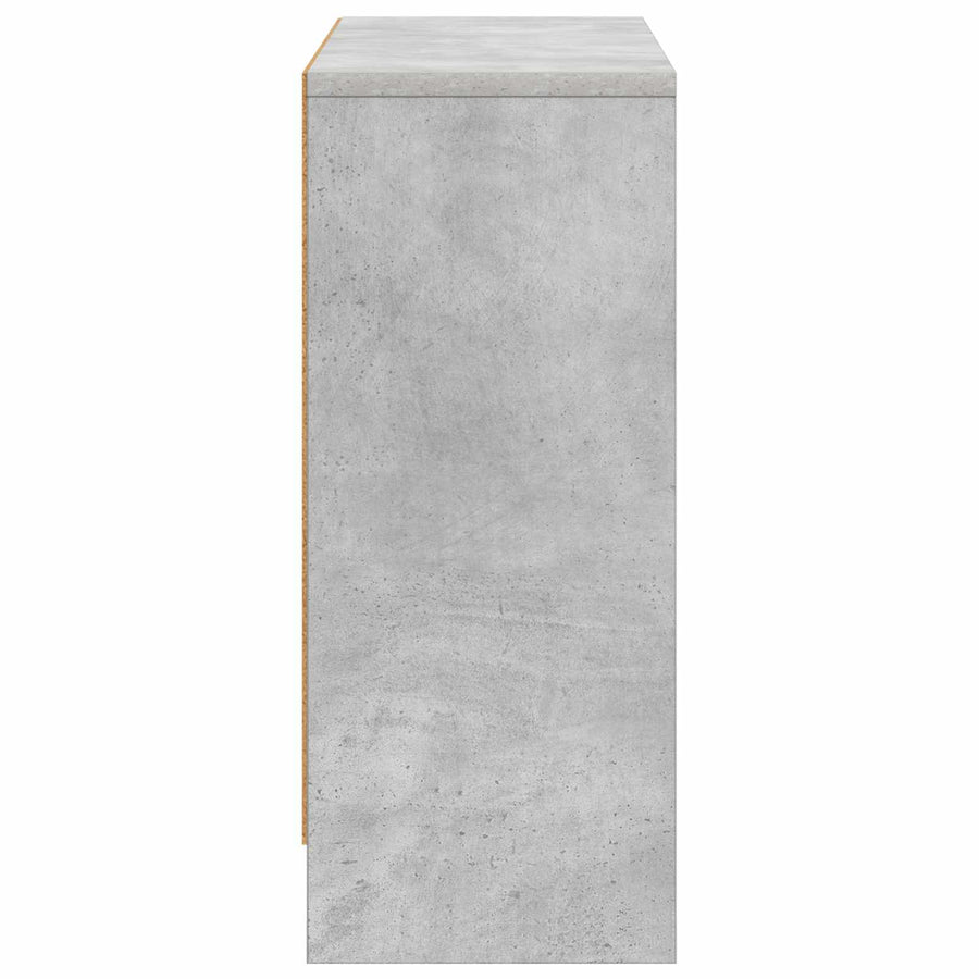 Dressoir met lade Beton Grijs 73,5 x 22,5 x 53,5 cm