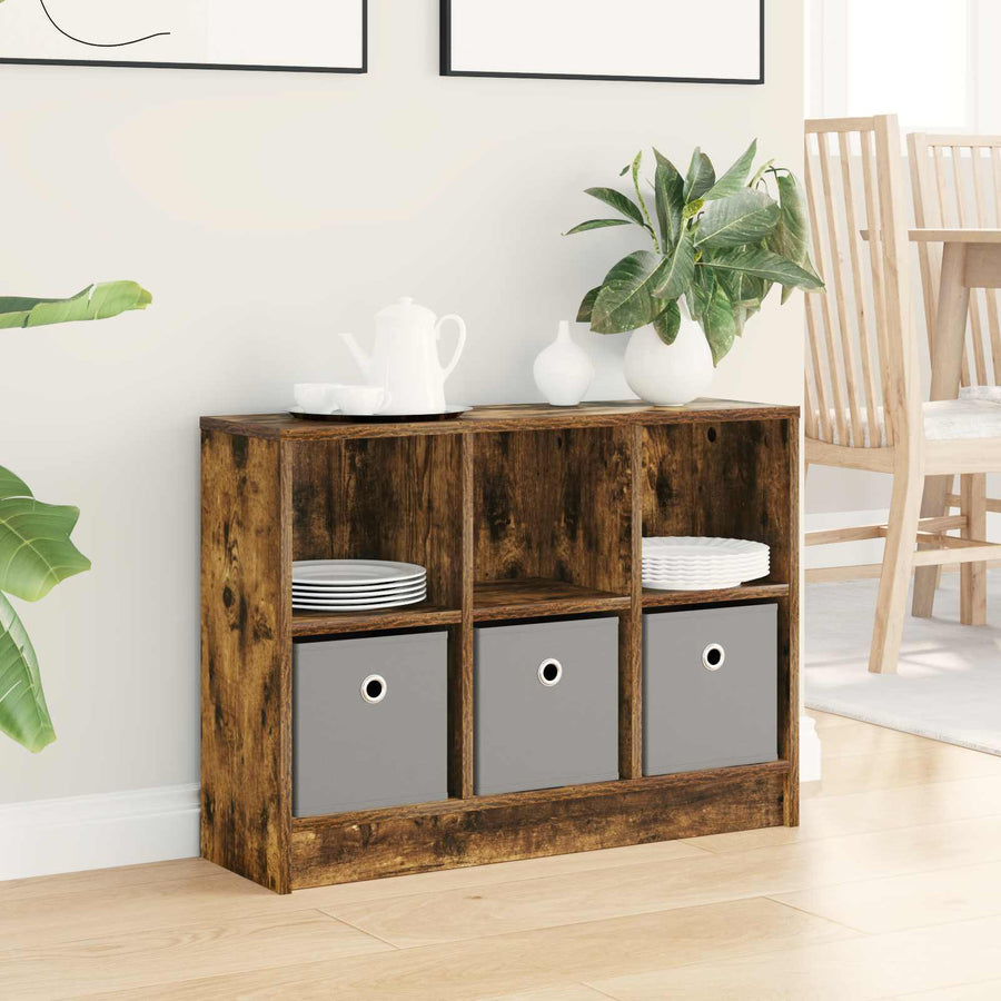 Dressoir met lade Gerookt eiken 73,5 x 22,5 x 53,5 cm