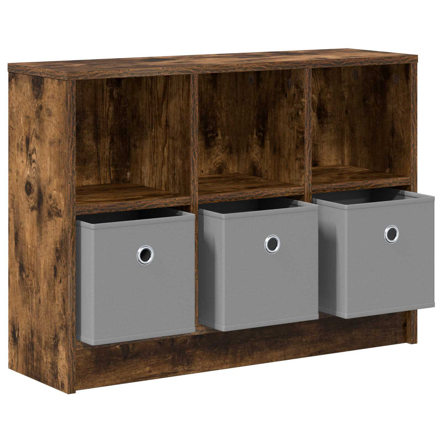 Dressoir met lade Gerookt eiken 73,5 x 22,5 x 53,5 cm