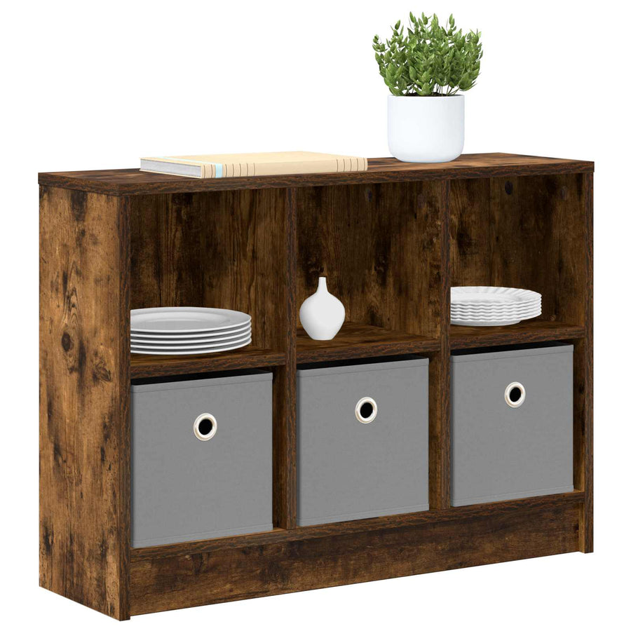 Dressoir met lade Gerookt eiken 73,5 x 22,5 x 53,5 cm