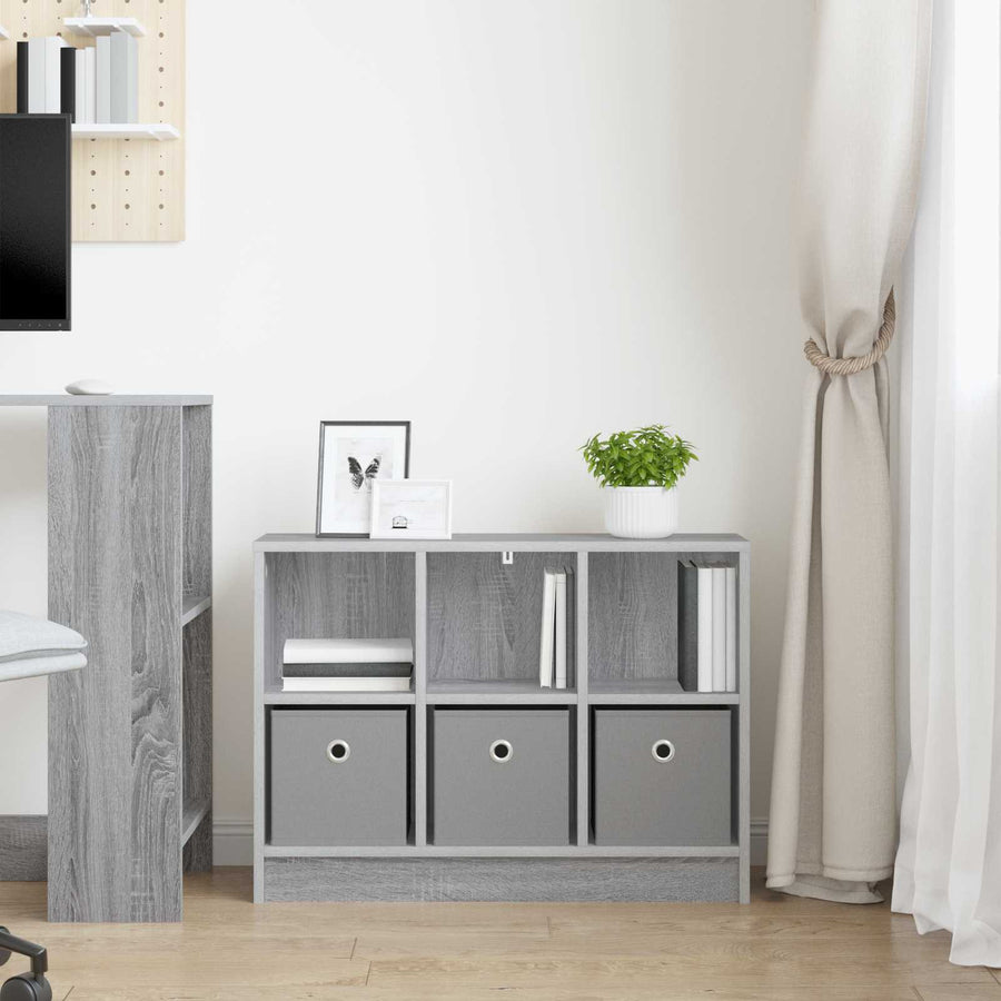 Dressoir met lade Grijs Sonoma 73,5 x 22,5 x 53,5 cm