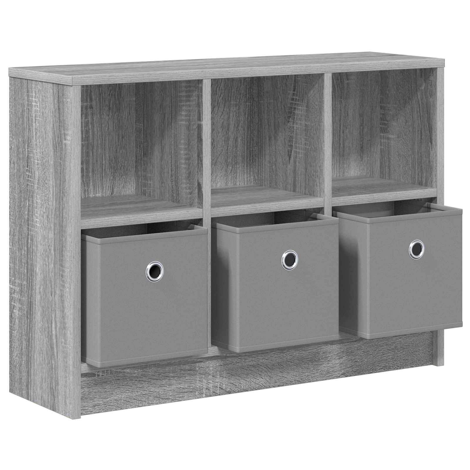 Dressoir met lade Grijs Sonoma 73,5 x 22,5 x 53,5 cm