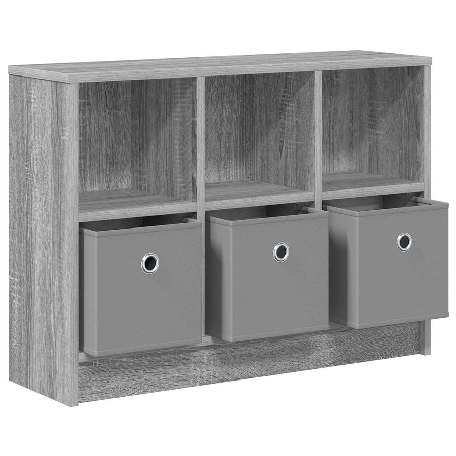 Dressoir met lade Grijs Sonoma 73,5 x 22,5 x 53,5 cm