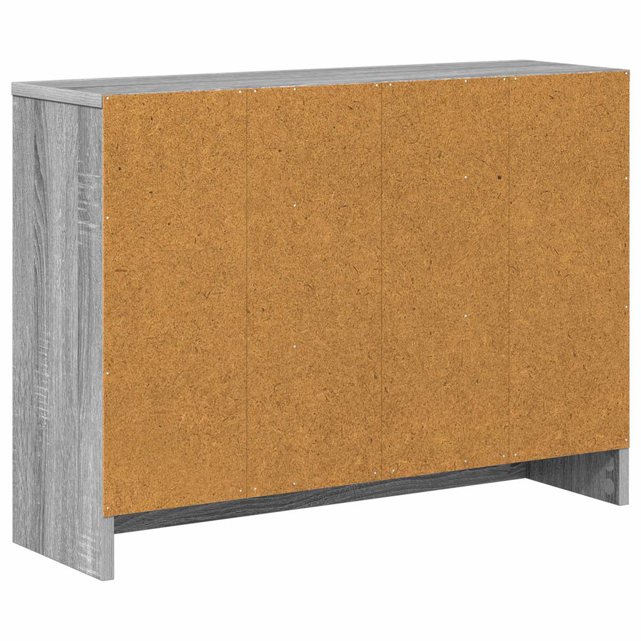 Dressoir met lade Grijs Sonoma 73,5 x 22,5 x 53,5 cm