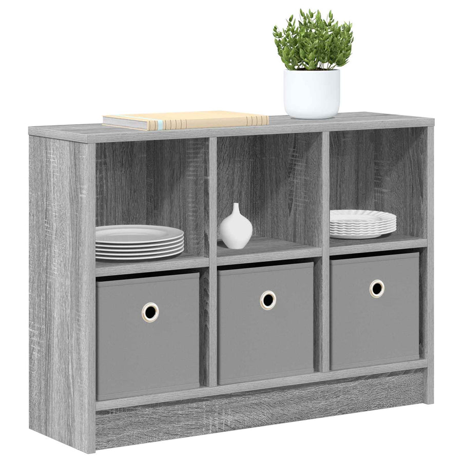 Dressoir met lade Grijs Sonoma 73,5 x 22,5 x 53,5 cm