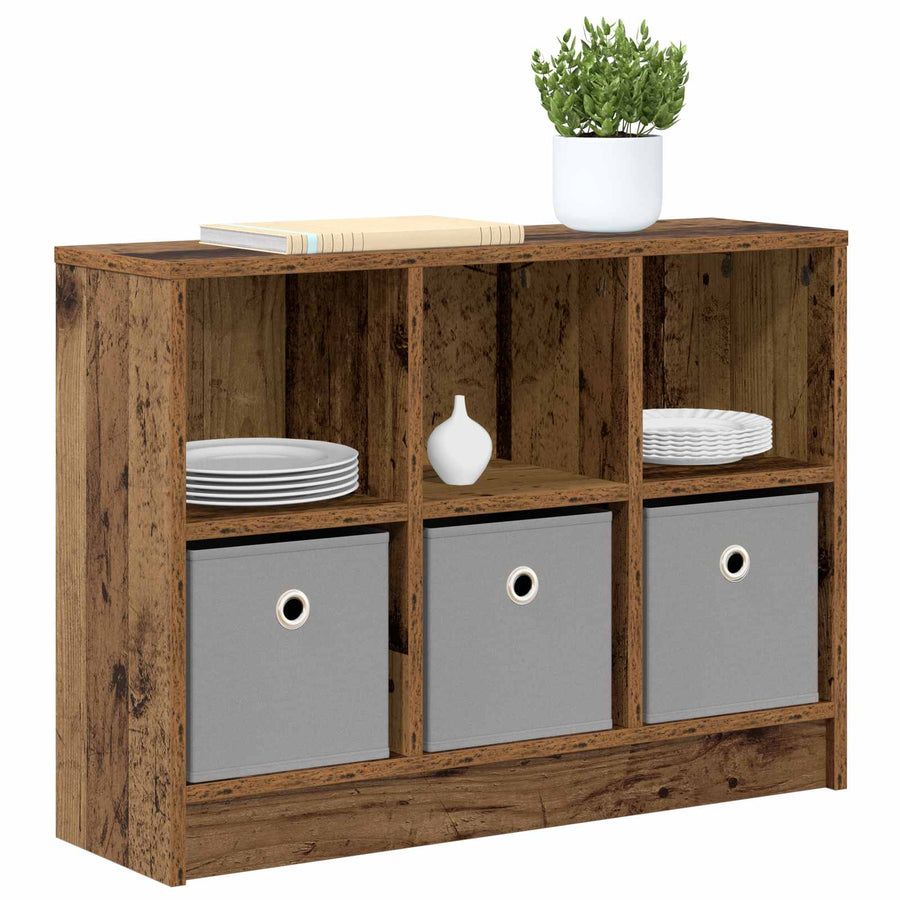 Dressoir met lade Oudhout 73,5 x 22,5 x 53,5 cm