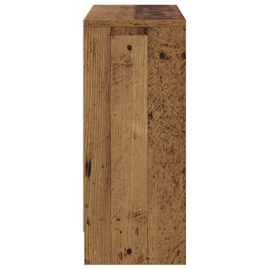 Dressoir met lade Oudhout 73,5 x 22,5 x 53,5 cm