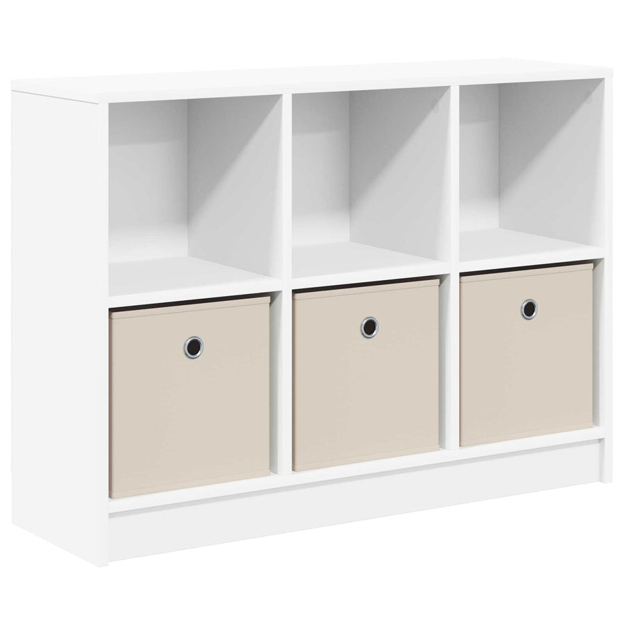 Dressoir met lade Wit 88,5 x 27,5 x 63,5 cm