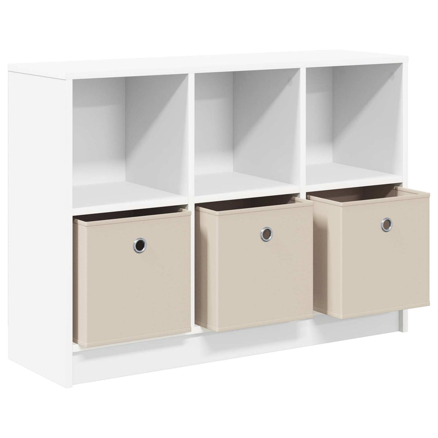 Dressoir met lade Wit 88,5 x 27,5 x 63,5 cm