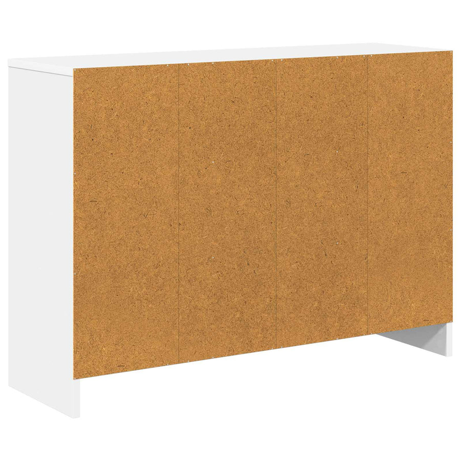 Dressoir met lade Wit 88,5 x 27,5 x 63,5 cm