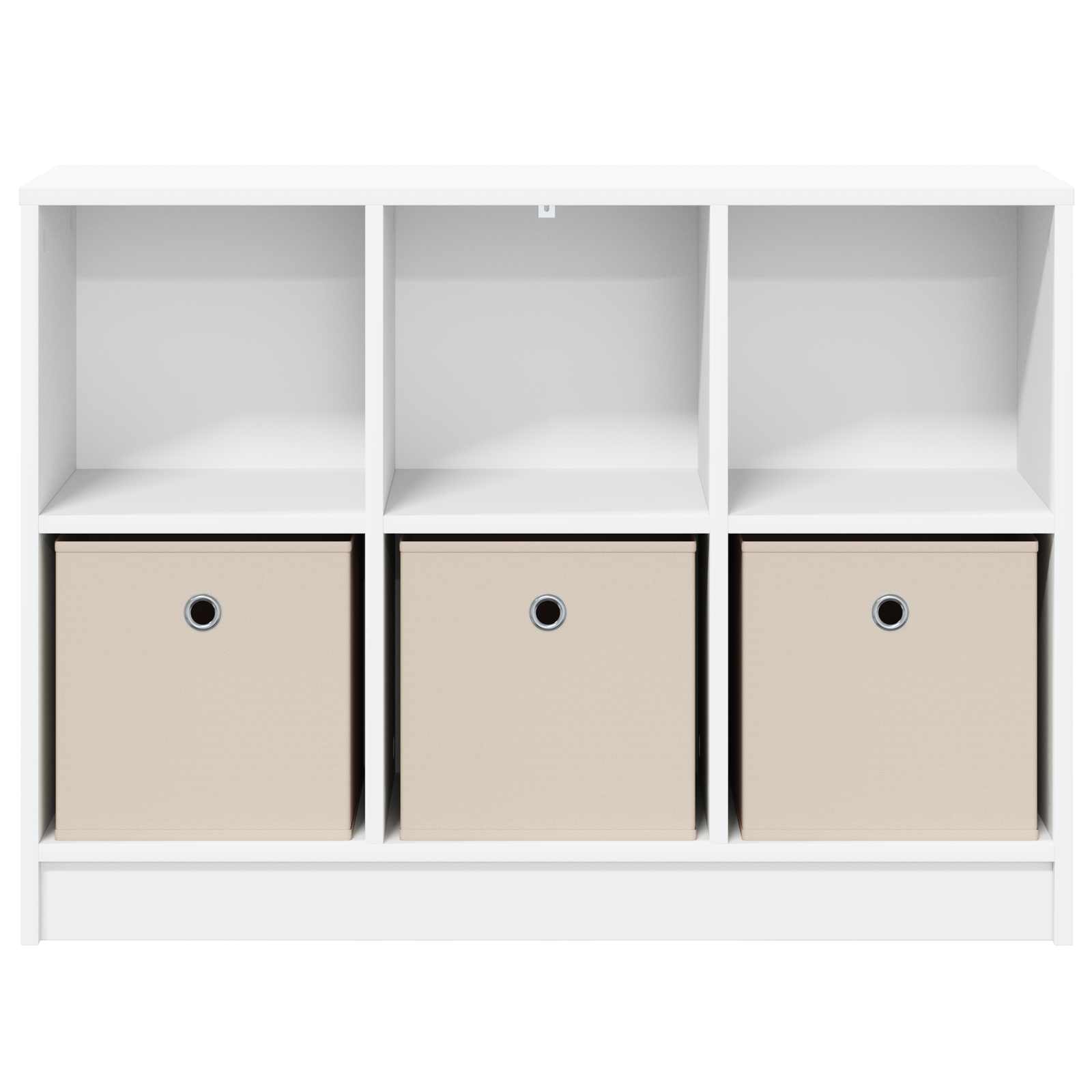 Dressoir met lade Wit 88,5 x 27,5 x 63,5 cm
