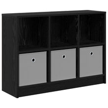 Dressoir met lade Zwart Eiken 88,5 x 27,5 x 63,5 cm