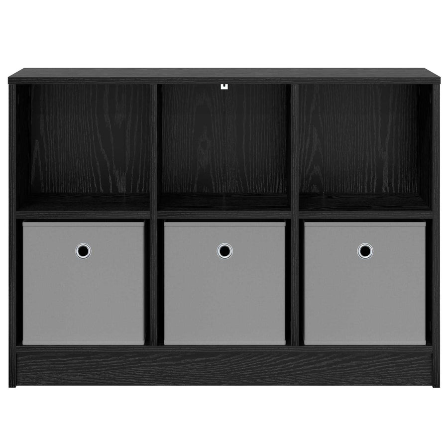 Dressoir met lade Zwart Eiken 88,5 x 27,5 x 63,5 cm