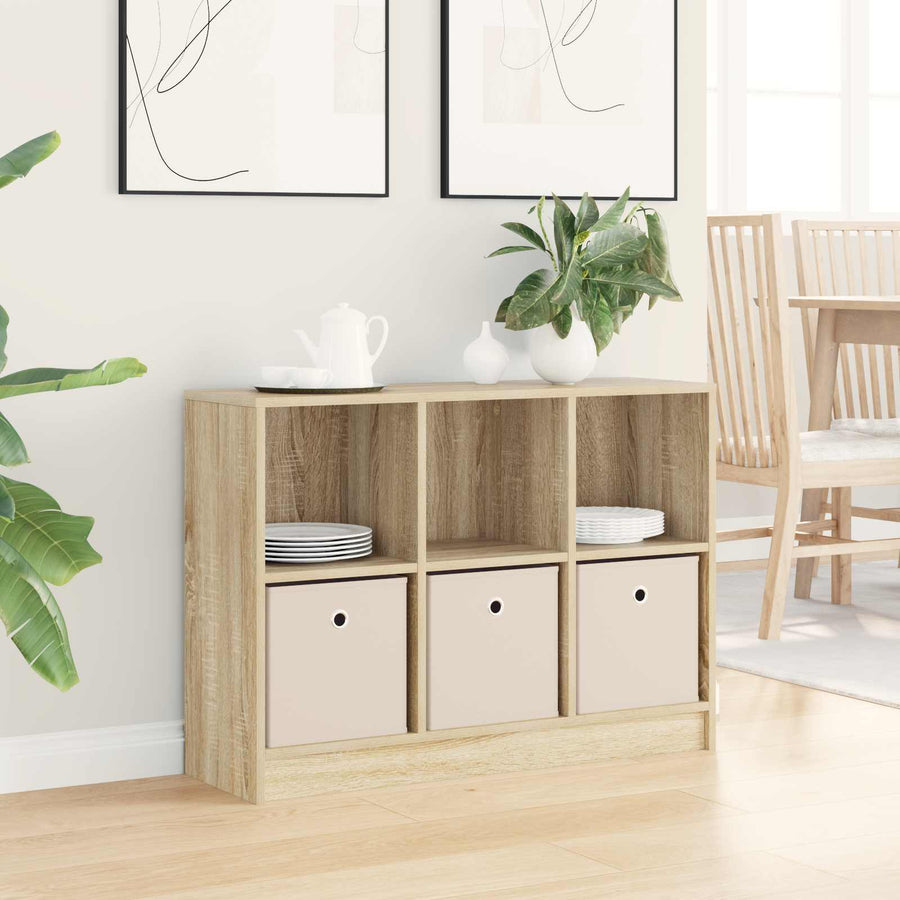 Dressoir met lade Sonoma Eiken 88,5 x 27,5 x 63,5 cm