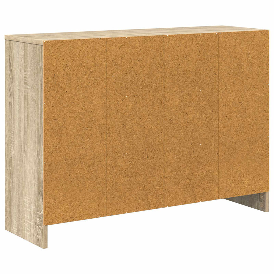 Dressoir met lade Sonoma Eiken 88,5 x 27,5 x 63,5 cm