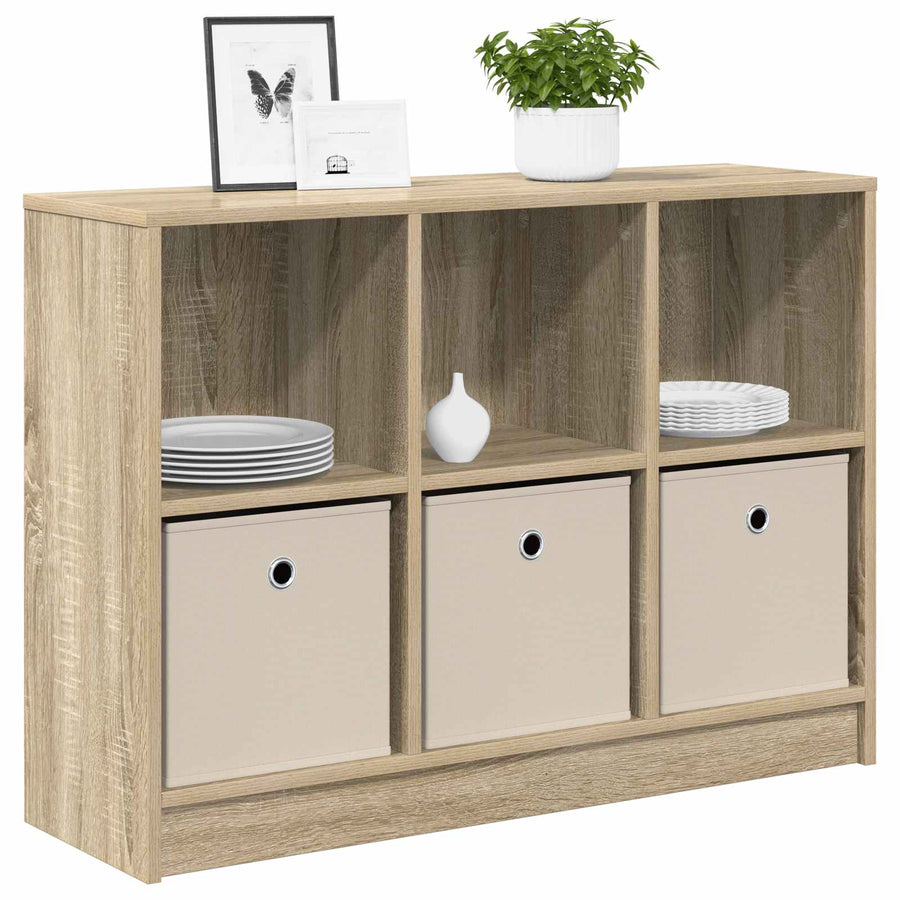 Dressoir met lade Sonoma Eiken 88,5 x 27,5 x 63,5 cm