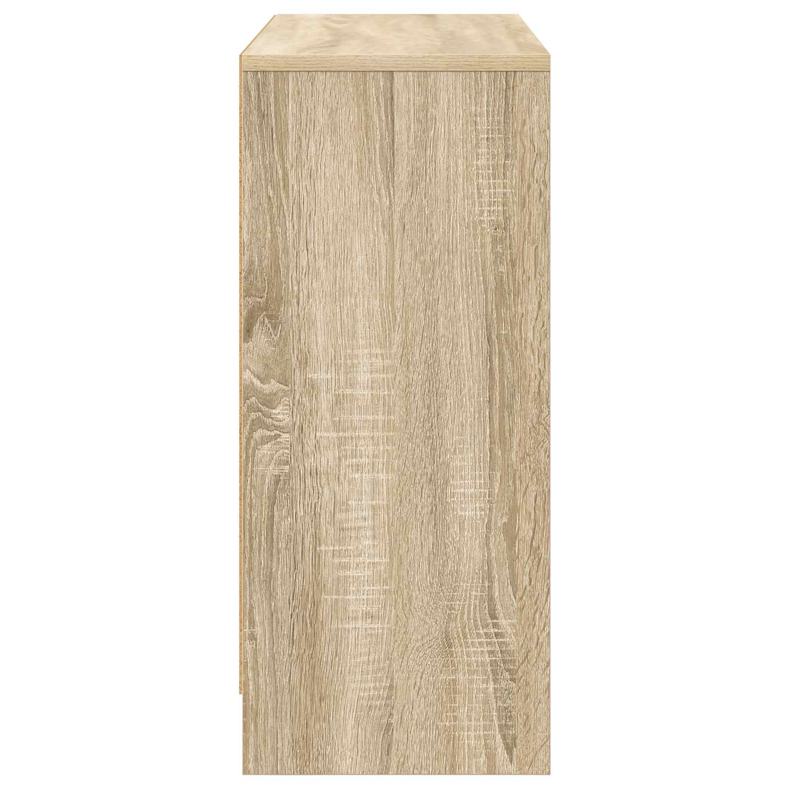 Dressoir met lade Sonoma Eiken 88,5 x 27,5 x 63,5 cm