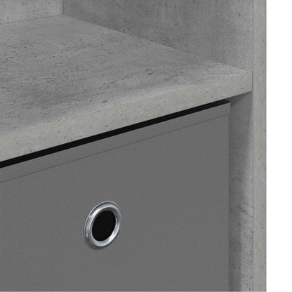 Dressoir met lade Beton Grijs 88,5 x 27,5 x 63,5 cm