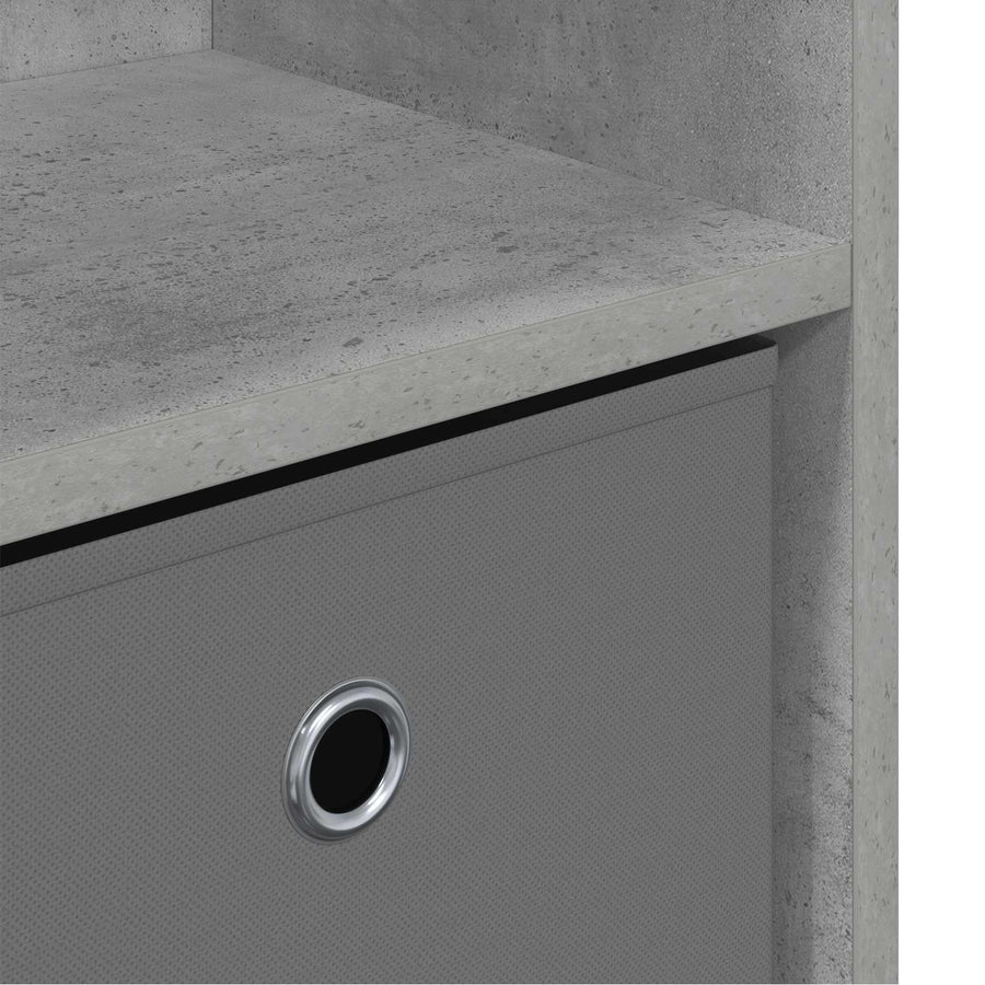 Dressoir met lade Beton Grijs 88,5 x 27,5 x 63,5 cm