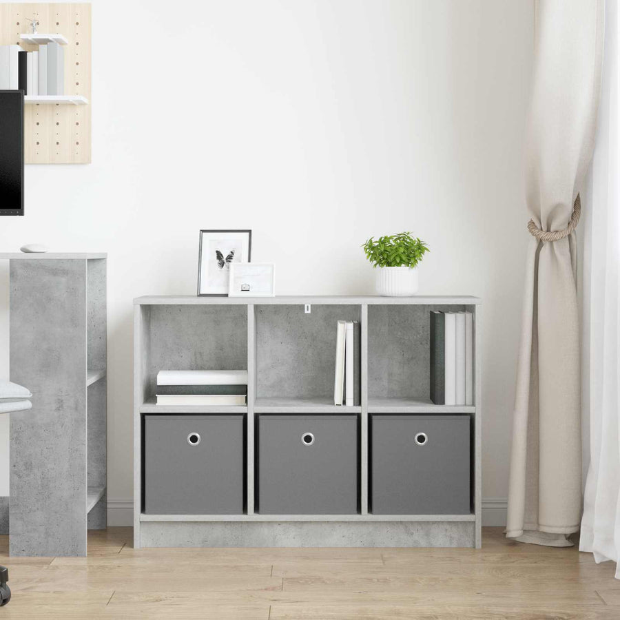 Dressoir met lade Beton Grijs 88,5 x 27,5 x 63,5 cm
