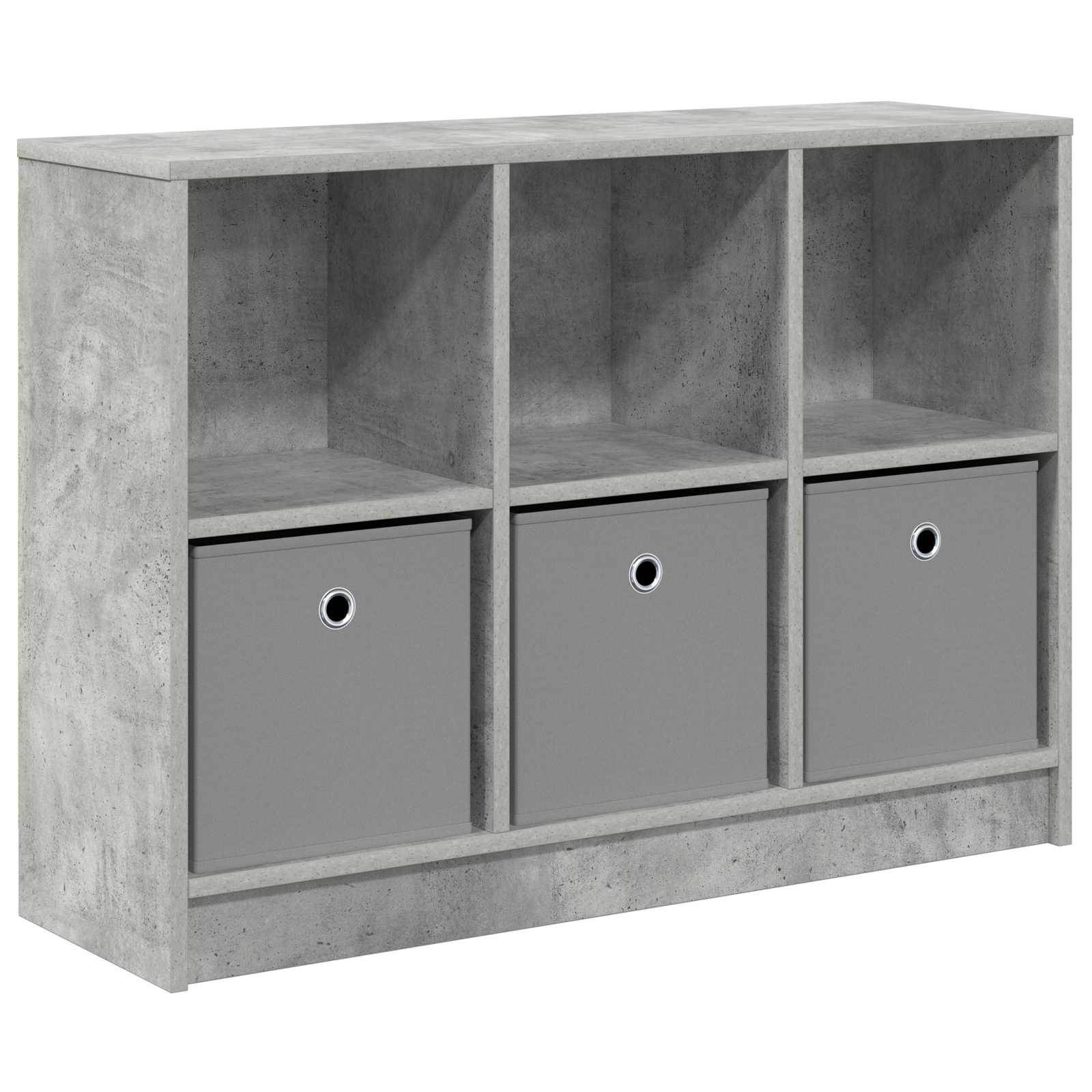 Dressoir met lade Beton Grijs 88,5 x 27,5 x 63,5 cm