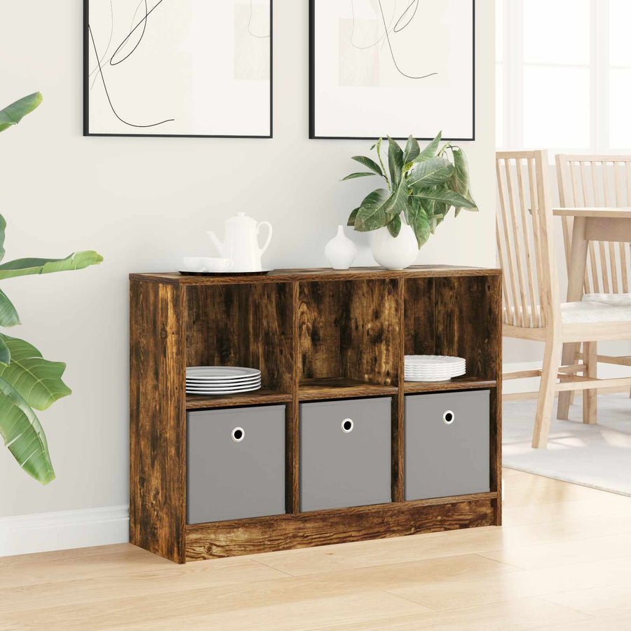 Dressoir met lade Gerookt eiken 88,5 x 27,5 x 63,5 cm