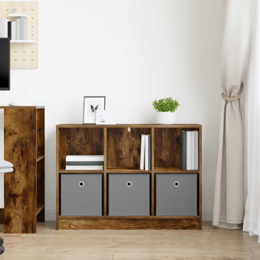 Dressoir met lade Gerookt eiken 88,5 x 27,5 x 63,5 cm
