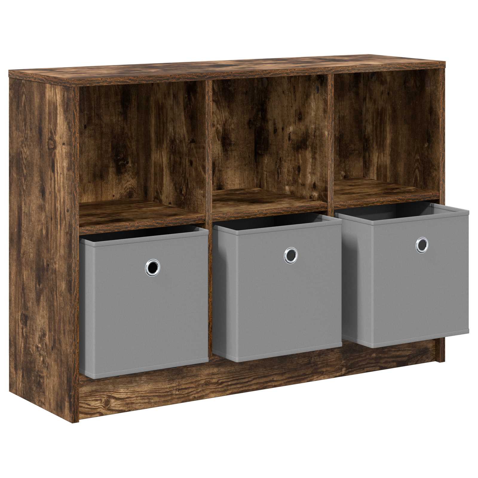Dressoir met lade Gerookt eiken 88,5 x 27,5 x 63,5 cm