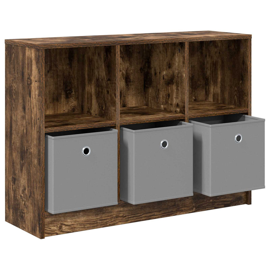 Dressoir met lade Gerookt eiken 88,5 x 27,5 x 63,5 cm