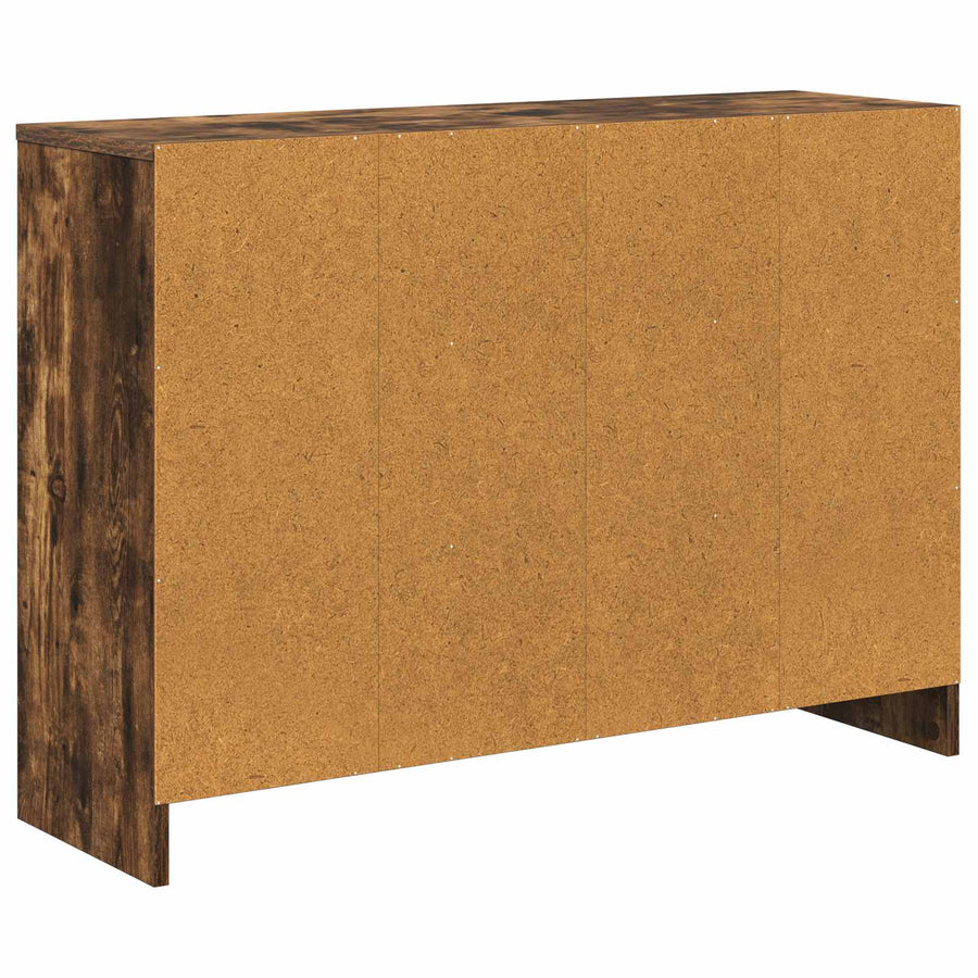 Dressoir met lade Gerookt eiken 88,5 x 27,5 x 63,5 cm
