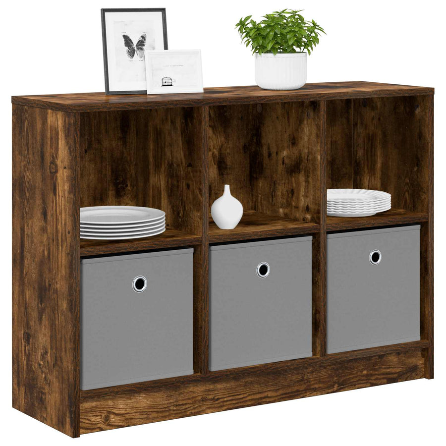 Dressoir met lade Gerookt eiken 88,5 x 27,5 x 63,5 cm