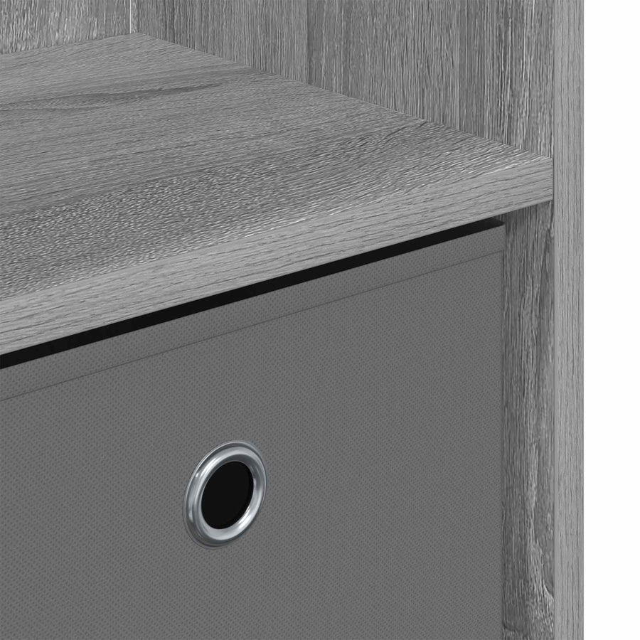 Dressoir met lade Grijs Sonoma 88,5 x 27,5 x 63,5 cm