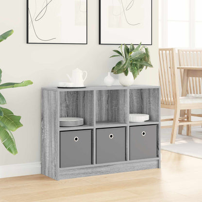 Dressoir met lade Grijs Sonoma 88,5 x 27,5 x 63,5 cm