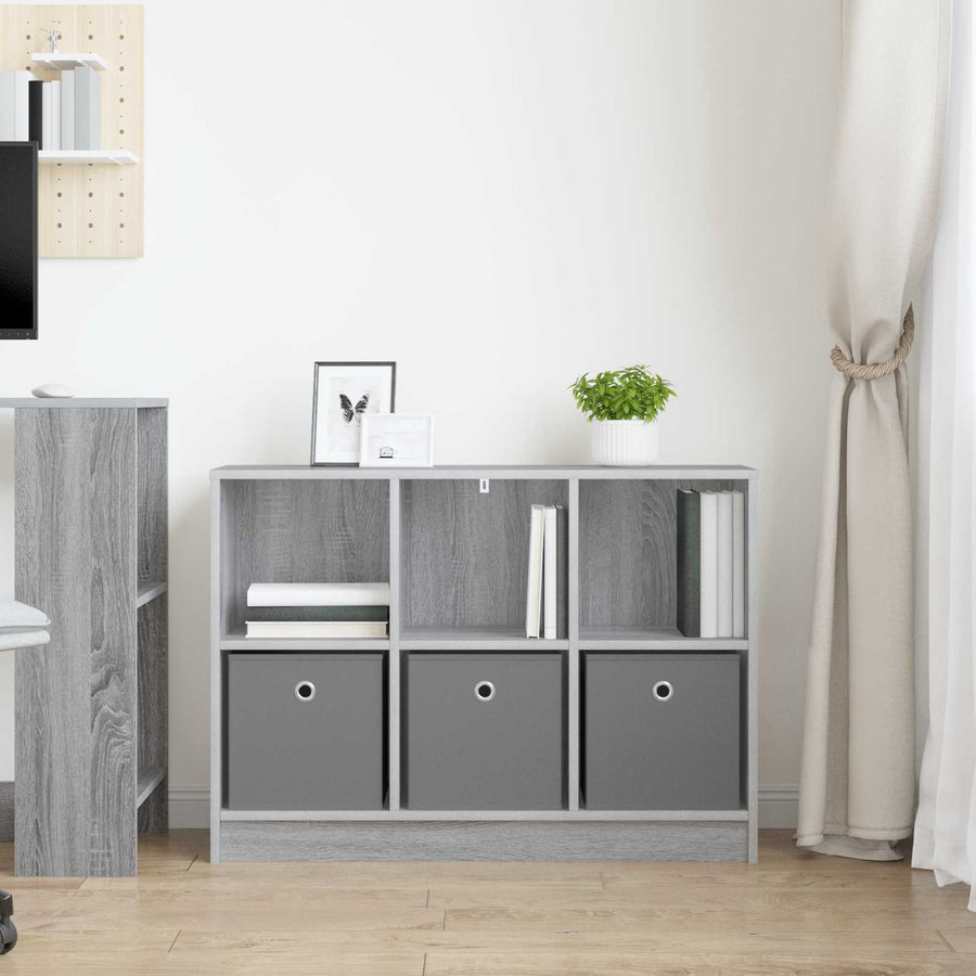 Dressoir met lade Grijs Sonoma 88,5 x 27,5 x 63,5 cm