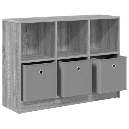 Dressoir met lade Grijs Sonoma 88,5 x 27,5 x 63,5 cm