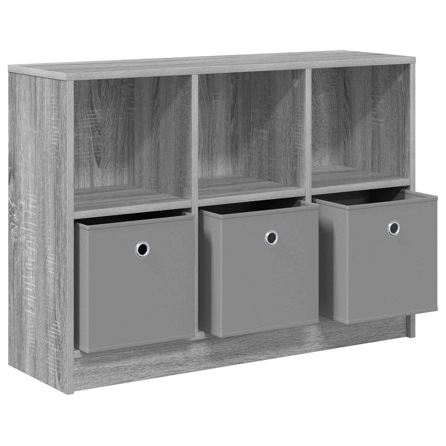 Dressoir met lade Grijs Sonoma 88,5 x 27,5 x 63,5 cm